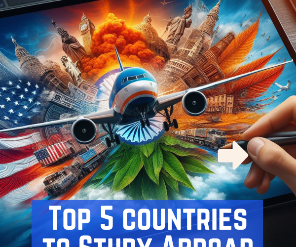 Top 5 countries to Study Abroad