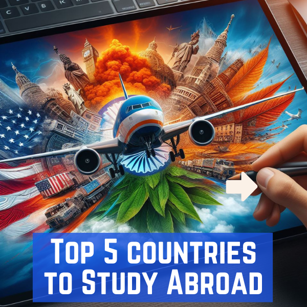Top 5 countries to Study Abroad