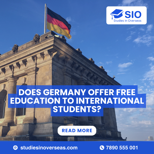 Does Germany Offer Free Education to International Students