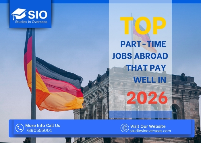 International students working part-time abroad in 2026 — exploring high-paying student jobs, Italy’s minimum wage, and best work-study countries